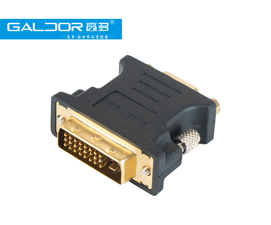 GD-K52 DVI 24+5公 TO VGA母